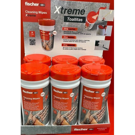 TOALLITAS CLEANING WIPES XTR FISCHER