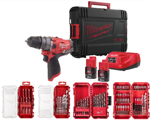 KIT TALADRO M12FPDX-202X
