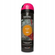 SPRAY MARCADOR FLUORESCENTE ROSA
