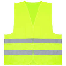 CHALECO CON BANDA REFLECTANTE