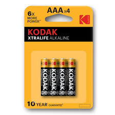 PILA LR3 AAA (4) XTRALIFE KODAK