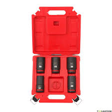 ESTUCHE DE 5 VASOS LARGOS 3/4 MILWAUKEE 4932498750