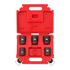 ESTUCHE DE 5 VASOS CORTOS 1" MILWAUKE 4932498751