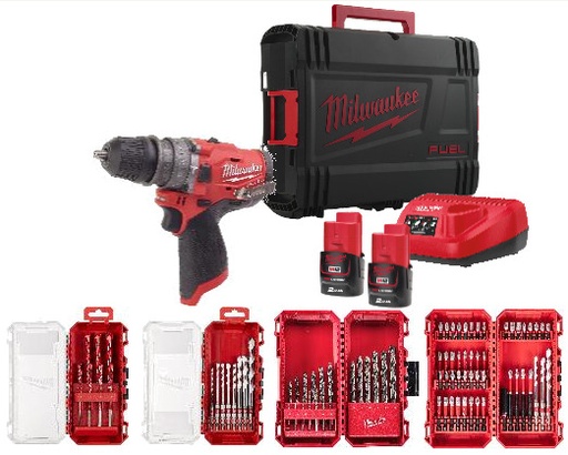 KIT TALADRO M12FPDX-202X